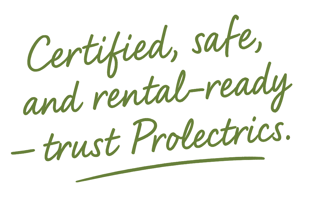 Graphioc: Certified SAfe and Rental Ready - Trust Prolectrics