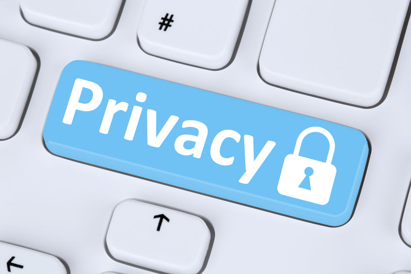 Privacy key on keyboard
